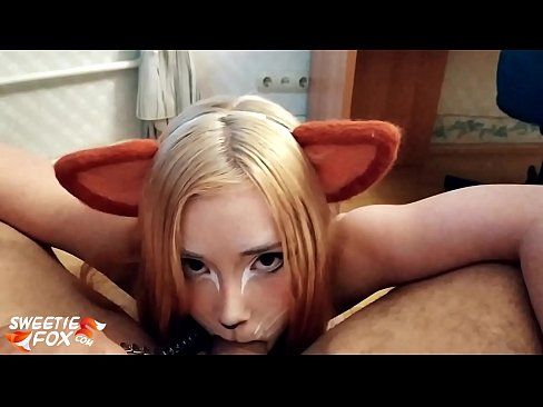 ❤️ Kitsune yutmoq Dik va uning og'ziga cum ❤️❌ Super pornoda bizda ❌️❤